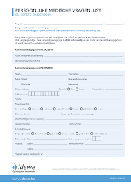 medisch onderzoek idewe