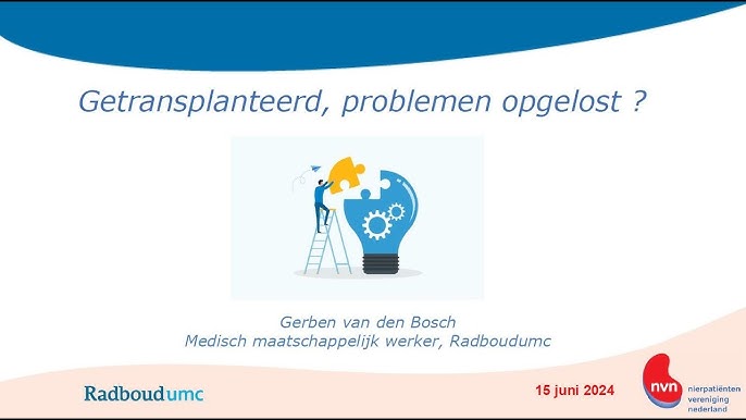 'na de transplantatie